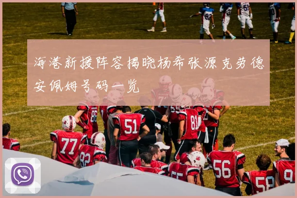 海港新援阵容揭晓杨希张源克劳德安佩姆号码一览